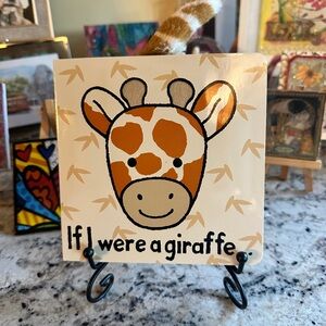 Jellycat Book If I were a Giraffe Anne Wilkinson For Jellycat NEW!